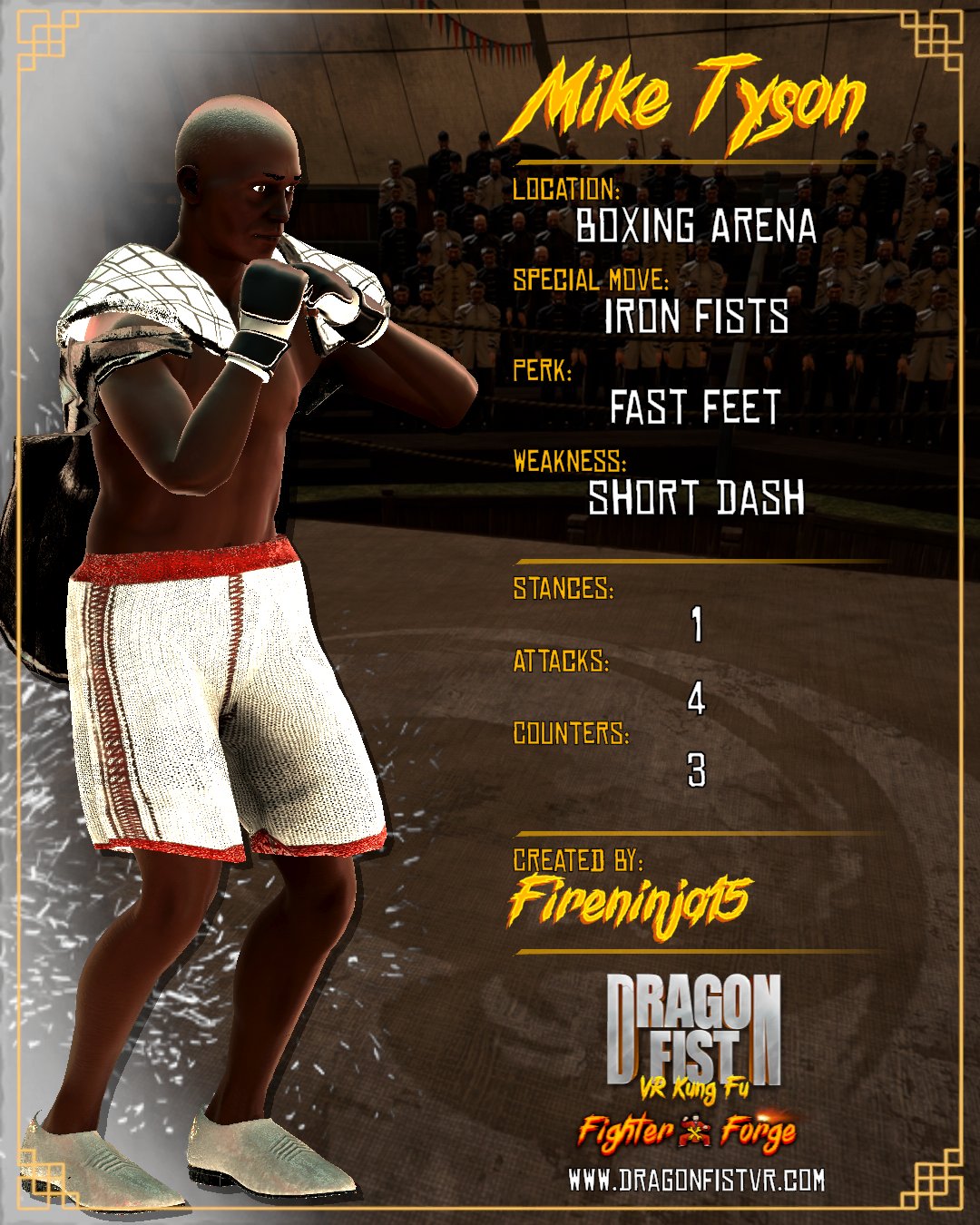 Mike Tyson - Created By: Fireninja15
